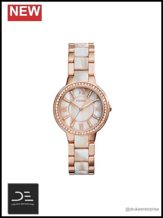Women\'s Quartz Stainless Steel Three-Hand Watch with Crystal Accents main image 4